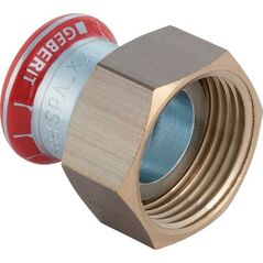 Geberit Śrubunek Mapress C-Stahl przejściowy do zaworów GW 18mm x 3/4" (25033)