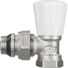 Invena Zawór grzejnikowy zasilający prosty 1/2" do rur stalowych (CZ-60-K15)