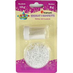Titanum Zestaw Dekoracyjny 18g Biały
