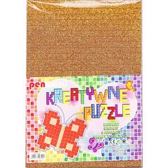 Polsirhurt Puzzle kreatywne brokat - mix kolorów 20x30cm