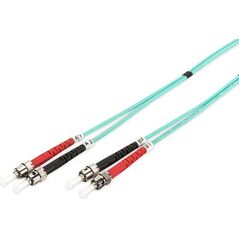 Digitus Patchcord Światłowodowy ST -> ST OM3, 1m (DK-2511-01/3)