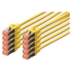 Digitus Patchcord CAT6, S-FTP, 5m, 10 sztuk (DK-1644-050-Y-10)