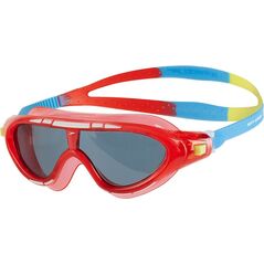 Speedo Okularki pływackie Junior Uni Rift Gog red/smoke (13B992)