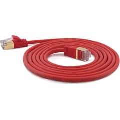 Wantec Wantec 2.00mCat.7 RohCable Patch Cable S/STP RJ45 plug on red - Network- Patch Cable Network cable (7161)