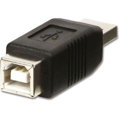 Adapter USB Lindy USB - USB-B Czarny  (71231)