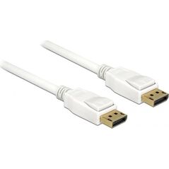 Kabel Delock DisplayPort - DisplayPort 1.5m biały (85509)