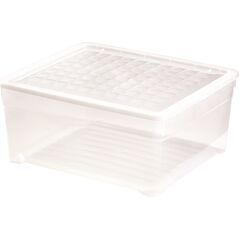 Curver Pojemnik Textile 18,5l Transparent 39x34x18 cm
