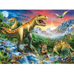 Ravensburger 100 elementów XXL Epoka Dinozaurów