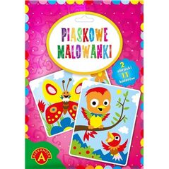 Alexander Piaskowe malowanki - Ptaszki i Motyle
