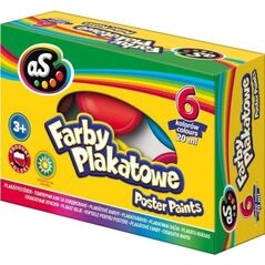 Astra Farby plakatowe 6 kolorów 20ml AS