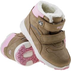 Bejo BUTY WYSOKIE ELADIO KIDS G BEIGE/PINK/REFLECTIVE 25