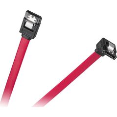 LechPol SATA - SATA, 0.5m, Czerwony (9333)