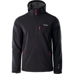 Kurtka męska Hi-Tec Caen czarno-pomarańczowa r. XL