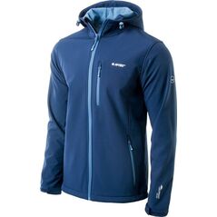 Kurtka męska Hi-Tec SOFTSHELL CAEN DRESS BLUES/COPEL BLUE XL