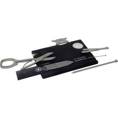 Victorinox Zestaw SWISSCARD LITE black transparent (0.7333.T3)