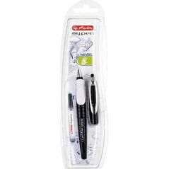 Herlitz PIÓRO WIECZNE DLA LEWROĘCZNYCH MY.PEN HERLITZ M 10999803 CZARNO/BIAŁE