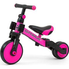 Milly Mally Rowerek 3w1 Optimus Pink
