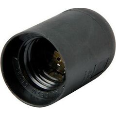 Unimet OPRAWKA PLASTIKOWA E27 CZARNA