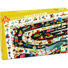 Djeco Rajd samochodowy Puzzle obserwacyjne