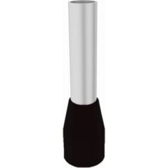 Elpromet 100szt. E1,5/8mm Końcówka tulejkowa izolowana 1,5mm2 czarna E1508 Elpromet 0460