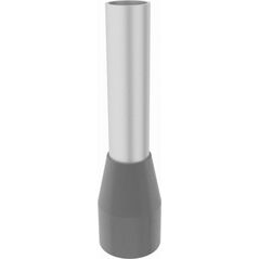 Elpromet 100szt. E 4/10mm Końcówka tulejkowa izolowana 4mm2 szara E4010 Elpromet 0484