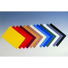 Herlitz OKŁADKI DO BINDOWNICY A4 SKÓROPODOBNE DELTA 100 SZT., ŻÓŁTY