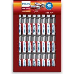 Philips Bateria AAA / R03 40 szt.