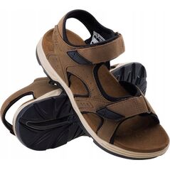 Hi-Tec SANDAŁY LUCIBEL DARK BROWN/BLACK 46