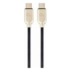 Kabel USB Gembird USB-C - USB-C 1 m Złoty (CC-USB2PD60-CMCM-1M)