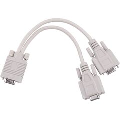 Adapter AV D-Sub (VGA) - D-Sub (VGA) szary (Inny)