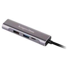 Stacja/replikator Kruger&Matz USB-C (LEC-KM0400)