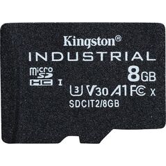 Karta Kingston Industrial MicroSDHC 8 GB Class 10 UHS-I/U3 A1 V30 (SDCIT2/8GB)