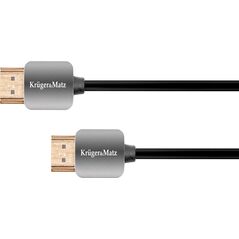 Kabel Kruger&Matz HDMI - HDMI 1.8m czarny (KM0329)