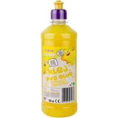 Symag Klej żółty brokat 500 ml