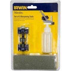 Irwin IRWIN ZESTAW DO OSTRZENIA DŁUT Z OSEŁKĄ, PROWADNICĄ I OLEJEM IRW10507932
