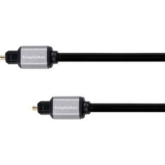 Kabel Kruger&Matz Toslink - Toslink 2m czarny (KM1223)
