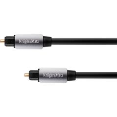 Kabel Kruger&Matz Toslink - Toslink 1m czarny (KM0319)
