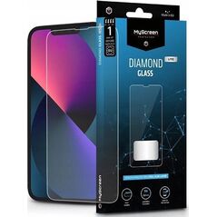 MyScreen Protector Apple iPhone 13 Mini 5.4" - Szkło hartowane na płaską część ekranu DIAMOND GLASS LITE