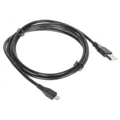 Kabel USB USB-A - microUSB 1.8 m Czarny (USB-W-MICRO/USB-1.8M)
