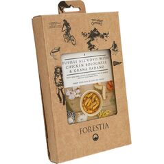 Forestia Danie turystyczne Forestia fusilli all'ouvo z kurczakiem bolognese i grana padano 350g Uniwersalny