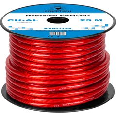 Cabletech Kabel samochodowy 8Ga OD6.7mm CU+AL 25m