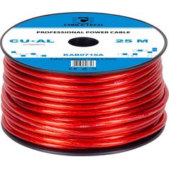 Cabletech Kabel samochodowy 12Ga OD4.5mm CU+AL 25m