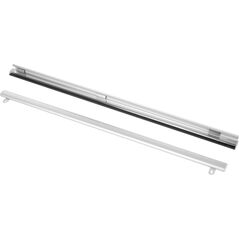 Listwa aluminiowa do zawieszania plakatu KLIP 2x70cm + przyssawka 45mm x2szt z haczykiem