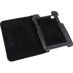 Etui na tablet Quer Etui czarne dedykowane do Samsung Galaxy Tab P3100 (skóra naturalna)