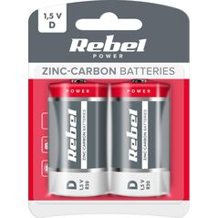 Rebel Bateria Greencell D / R20 2 szt.