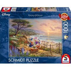 Schmidt Spiele Puzzle PQ 1000 Thomas Kinkade Kaczor&Daisy G3