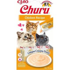 Churu Przysmak CHURU z kurczakiem dla kota 4x14g