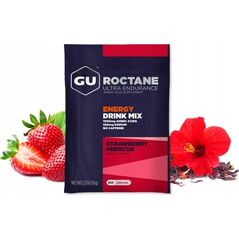 GU Roctane Energy Drink Mix Strawberry Hibiscus 1 porcja (12/22)