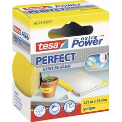 Tesa tesa extra Power Perfect Gewebeband 2,75m 38mm gelb
