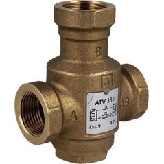 Afriso Zawór temperaturowy ATV 333, DN25, Rp1", kvs 9, 45°C